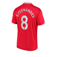 Manchester United Bruno Fernandes #8 Hemmatröja 2022-23 Korta ärmar